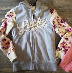Lucky Hoodie Girls size 10/12